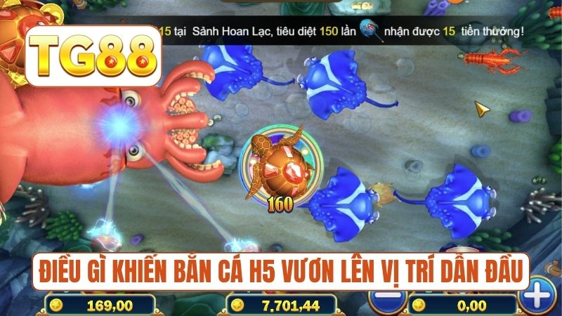 Điều gì khiến bắn cá H5 vươn lên vị trí dẫn đầu